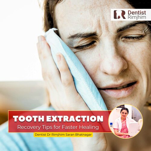 Dr Rimjhim Bhatnagar_best dentist for painless tooth extraction in delhi