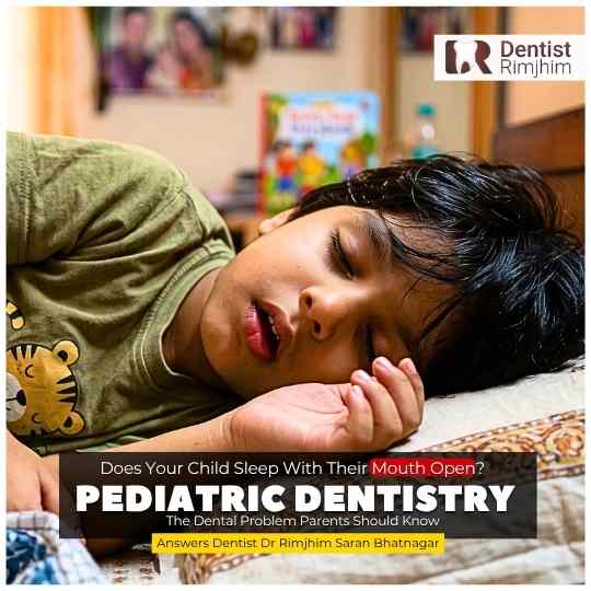 Does Your Child Sleep With Their Mouth Open? The Dental Problem Parents Should Know: Answers Dentist