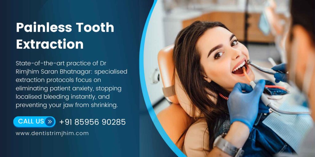 Painless Tooth Extraction in South Delhi Dr Rimjhim Saran Bhatnagar