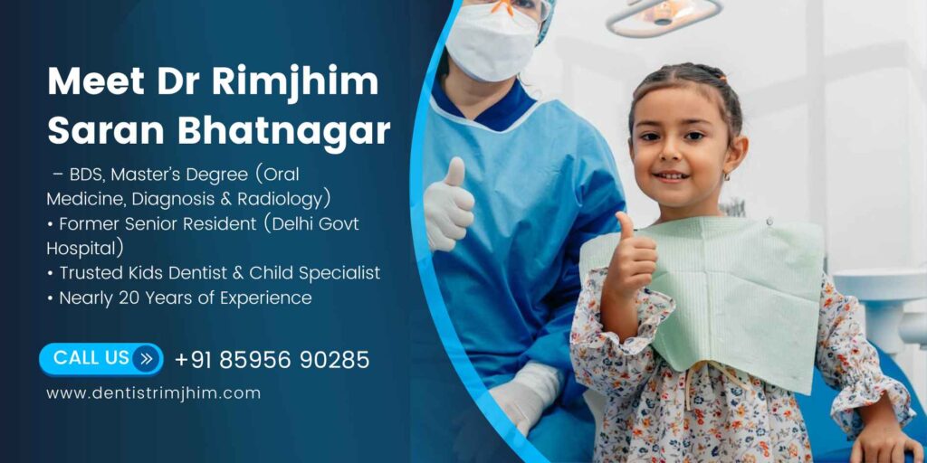best dentist for children in Munirka Delhi