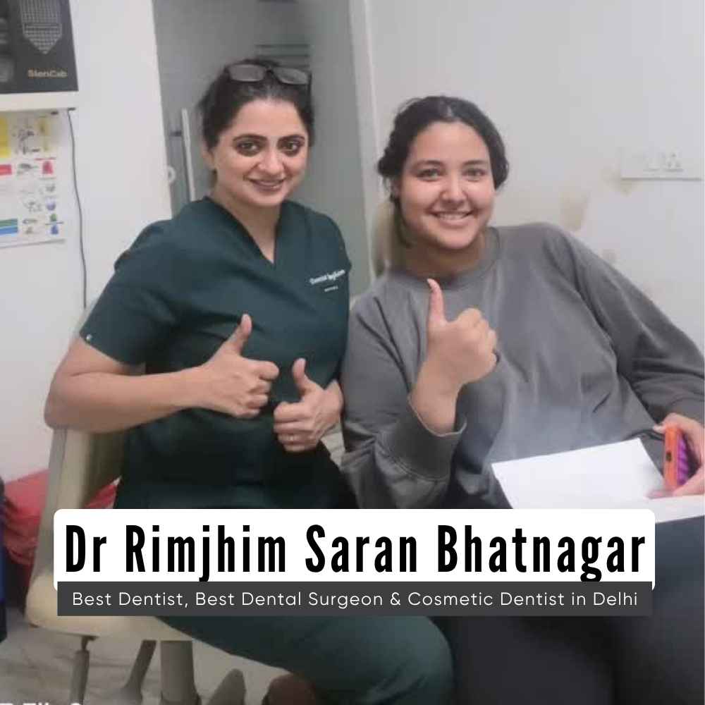 Dentist Dr Rimjhim Bhatnagar offers advanced Braces and Teeth Straightening in Delhi